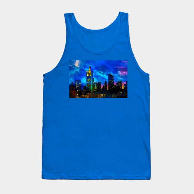 City by Night Tank Top by jasminaseidl